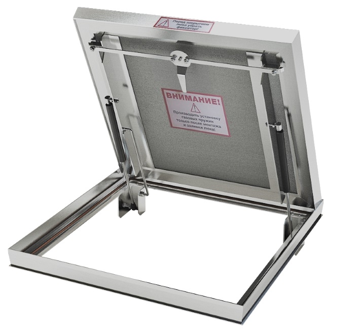 Алюминиевый люк в подвал Макс от компании Хаммер