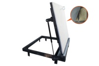 Люк напольный Стелс-КУ 800*1000п короб утепленная серия