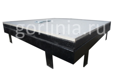 Люк напольный Стелс-КУ 800*800 короб утепленное исполнение