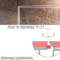 Техно под плитку 700*2100п