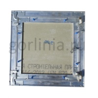 Люк под покраску Ультра 600п*400 в раме уголок