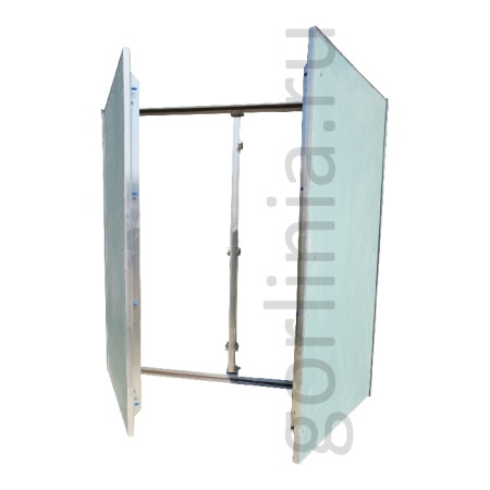 Люк под покраску Гиппократ 800п*1200 двухдверный стеновой стеновой