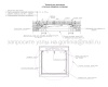 Типовой узел крепления уличного люка под брусчатку Проспект на опалубку в песчано-гравийном основании